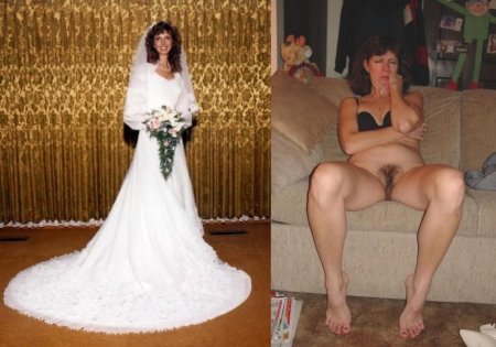 Голые невесты, фото до и после